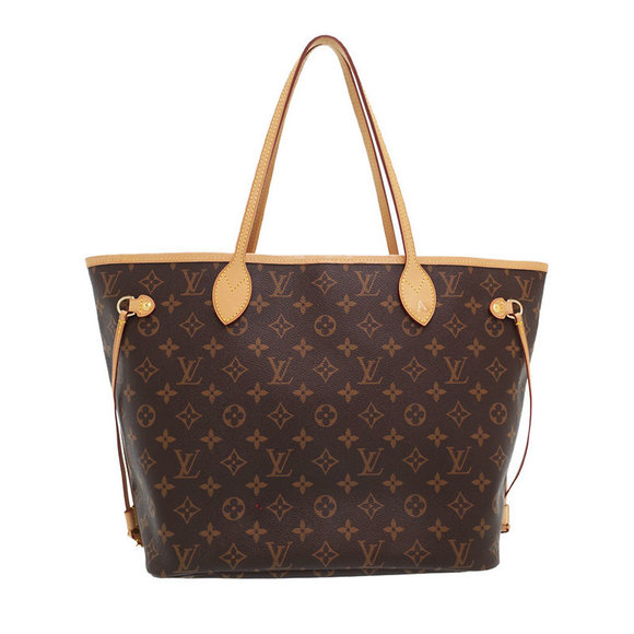 Louis Vuitton Tote Monogram Neverfull Bag Pouch MM - Picture 1 of 8